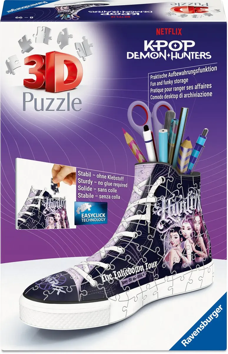 Ravensburger K-Pop Demon Hunters 3D Puzzel Organizer 108 Stukjes