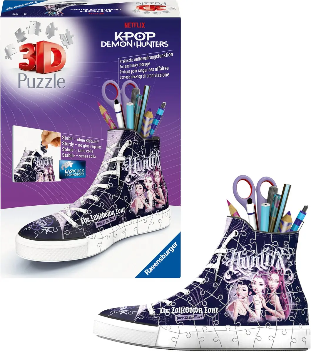 Ravensburger K-Pop Demon Hunters 3D Puzzel Organizer 108 Stukjes