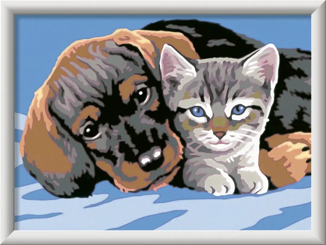 Ravensburger CreArt Two Friends Schilderen op Nummer