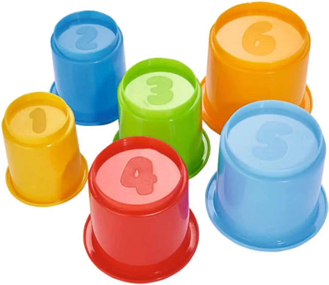 Simba ABC Stapelbekers Meerkleurig - 0-36 Maanden - afbeelding 3 van 6