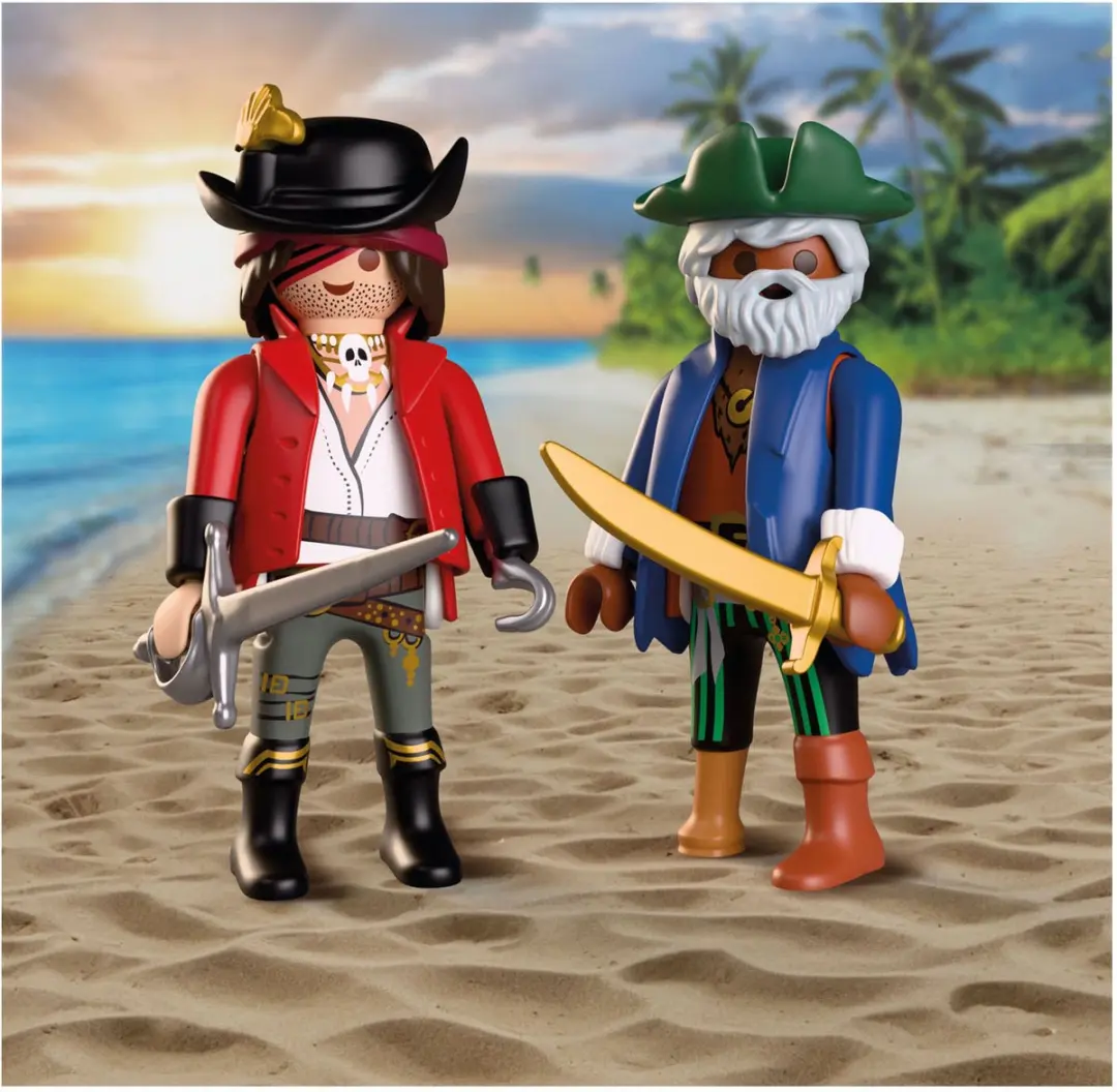 Playmobil 72100 Piraten Speelset - 2-in-1 Schatei - Grijs/Goud - afbeelding 6 van 6