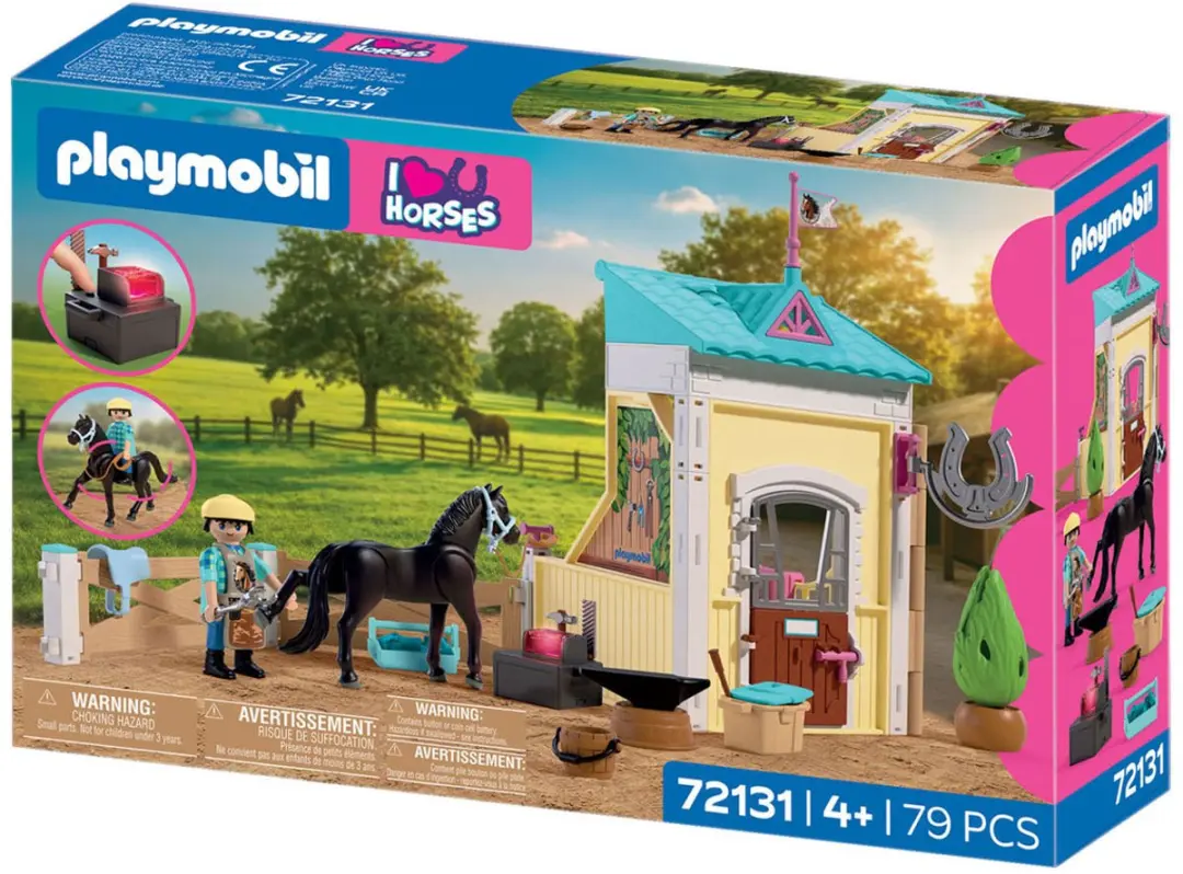 Playmobil Horses Kleine Stal 72131 - Hoefsmid