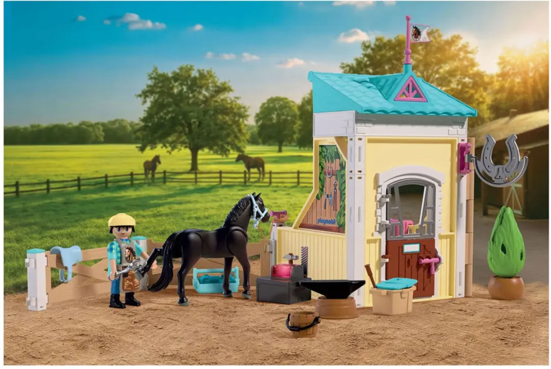 Playmobil Horses Kleine Stal 72131 - Hoefsmid