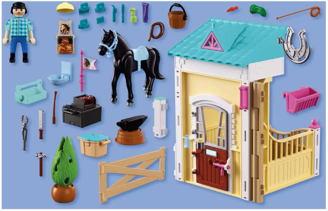 Playmobil Horses Kleine Stal 72131 - Hoefsmid