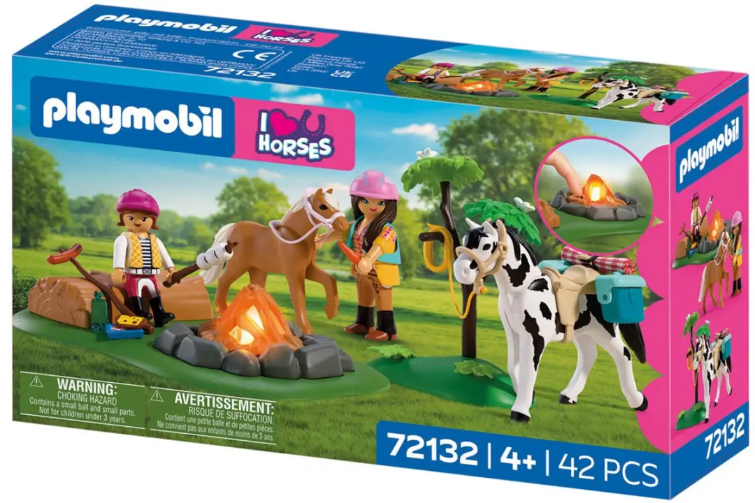 Playmobil Horses 72132 Paardrijrocht met Kampvuur - Multikleur - afbeelding 4 van 4