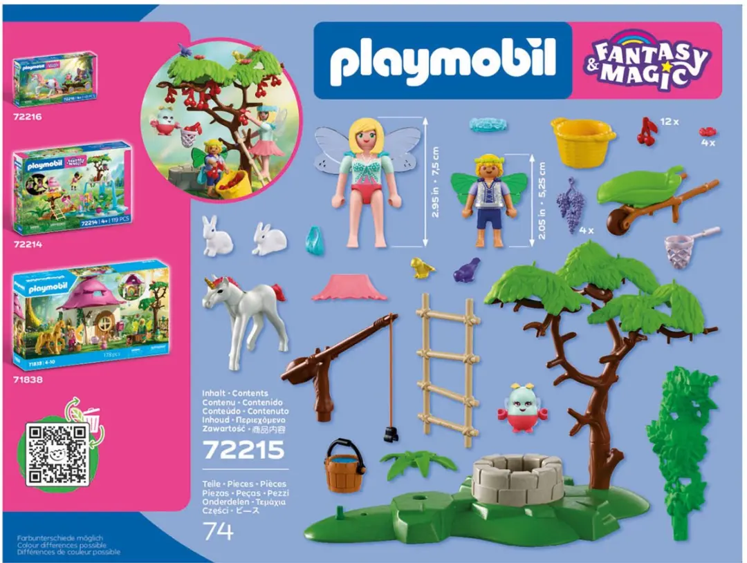 Playmobil Fantasy & Magic Feeentuin met Eenhoornveulen - 72215