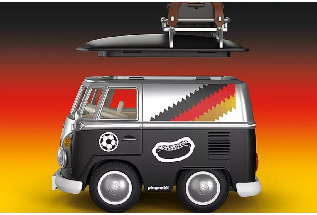 Playmobil Volkswagen T1 Camper GER-editie P-72313 - Multicolor - afbeelding 5 van 6