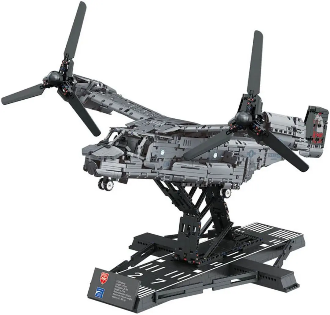 Revell 00961 Brick System Bell Boeing V-22 Osprey Bouwset 3730 Stuks - Multi