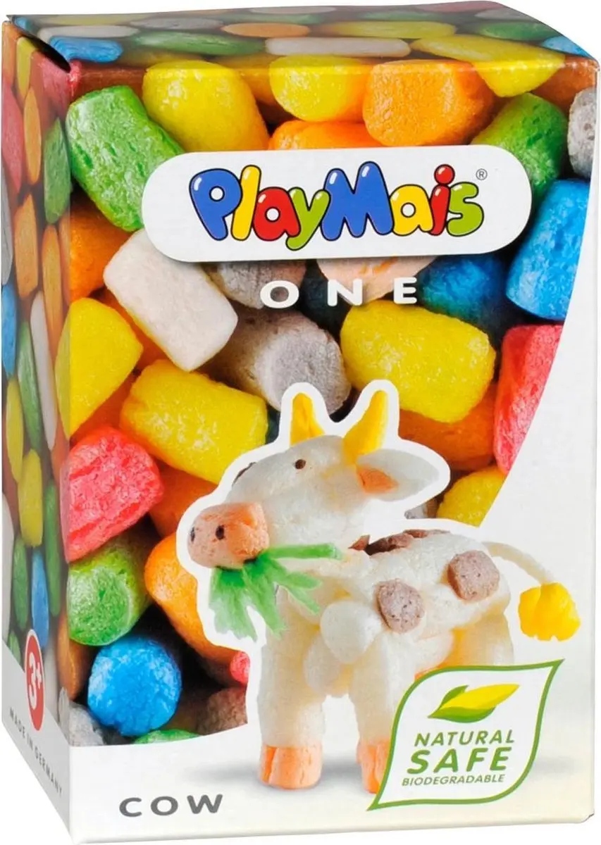 PlayMais One Koe - 70 Stuks - Meerkleurig