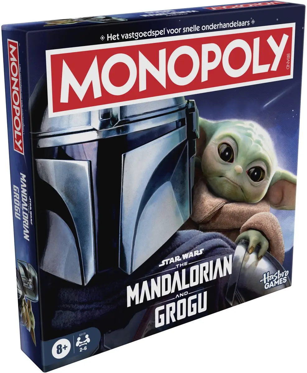 Monopoly Star Wars The Mandalorian & Grogu Bordspel - 2-6 Spelers
