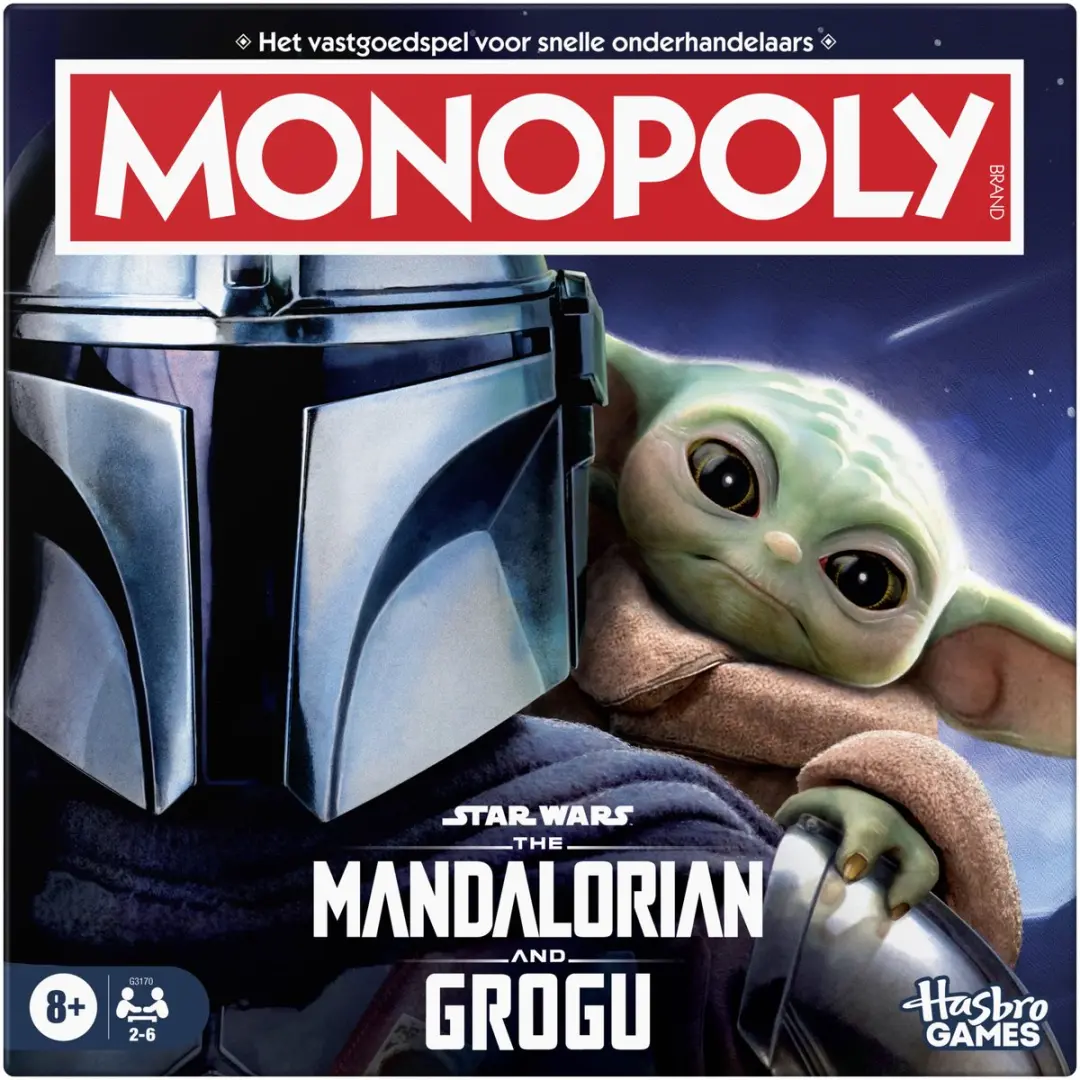 Monopoly Star Wars The Mandalorian & Grogu Bordspel