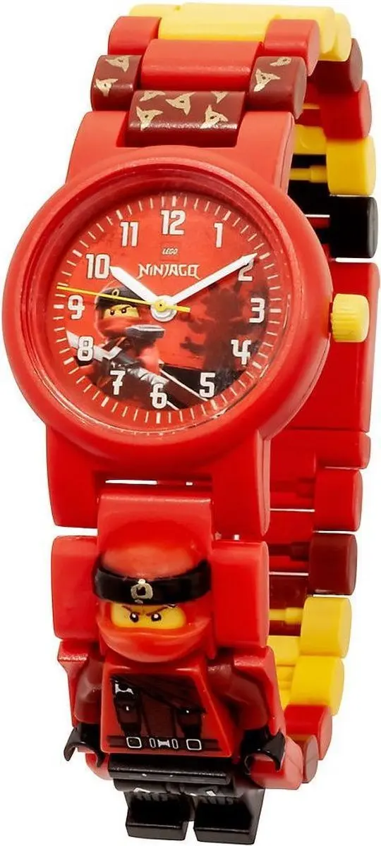 Lego Ninjago Horloge Kai Rood
