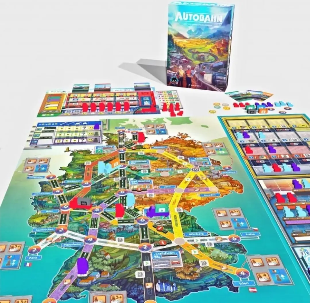 Intrafin Games Autobahn Bordspel
