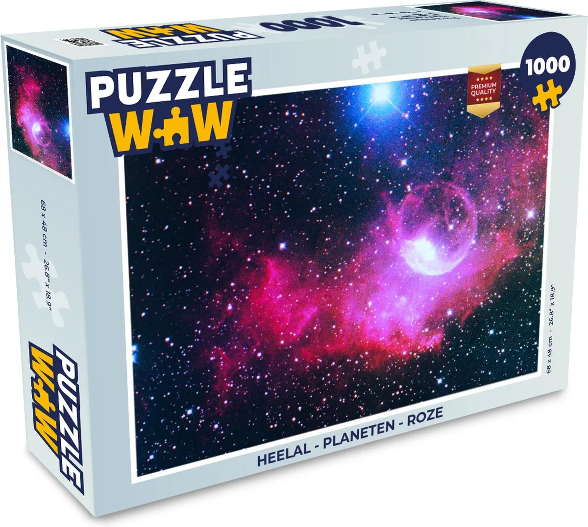 PuzzleWow Heelal Planeten Legpuzzel 1000 Stuks