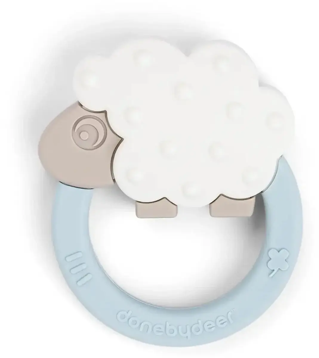 Done By Deer Bijtring Sheepy - Blauw - afbeelding 4 van 4