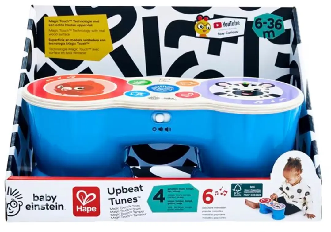 Hape Baby Einstein Upbeat Tunes Magic Touch Drum