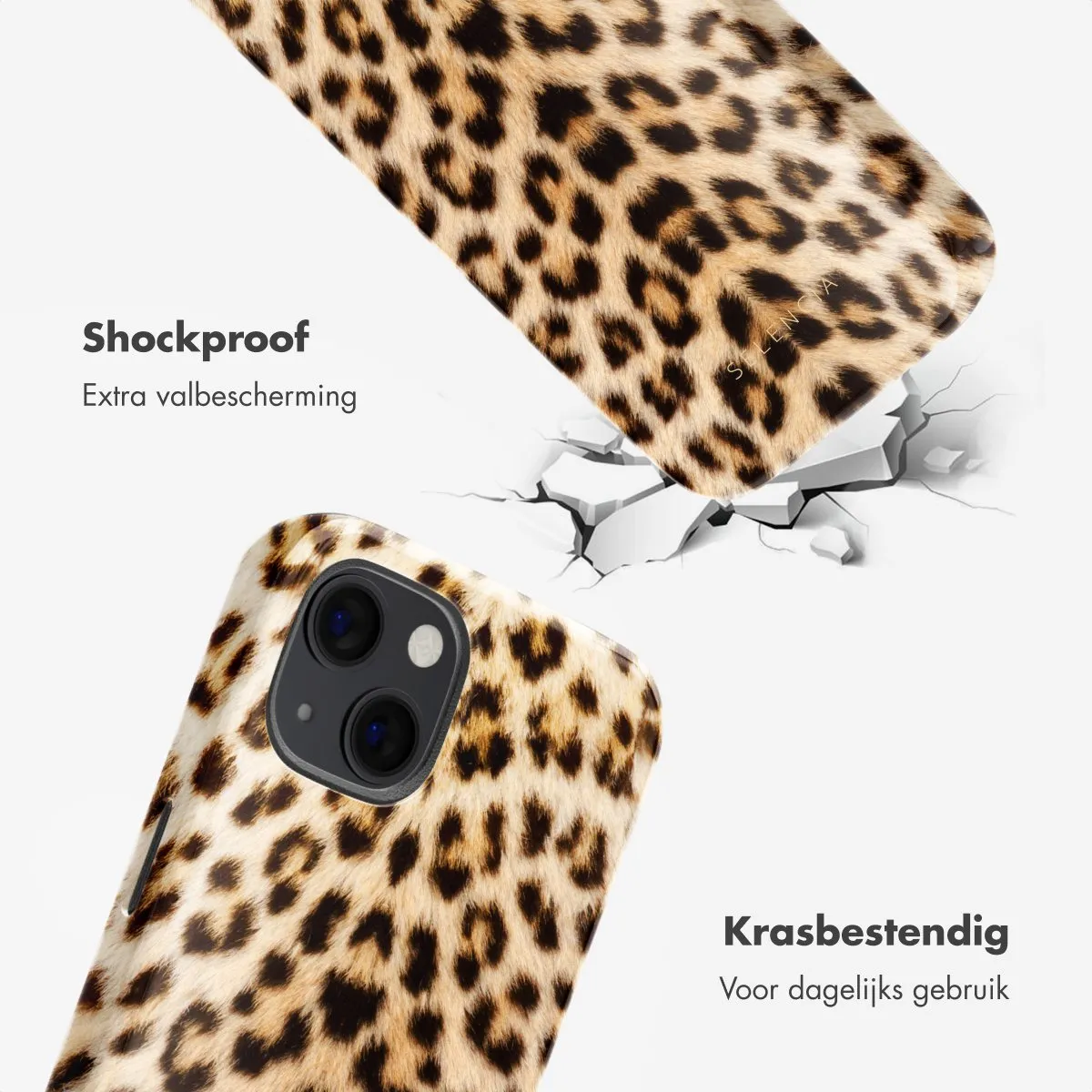 Selencia Hoesje iPhone 13 Wild Leo - MagSafe