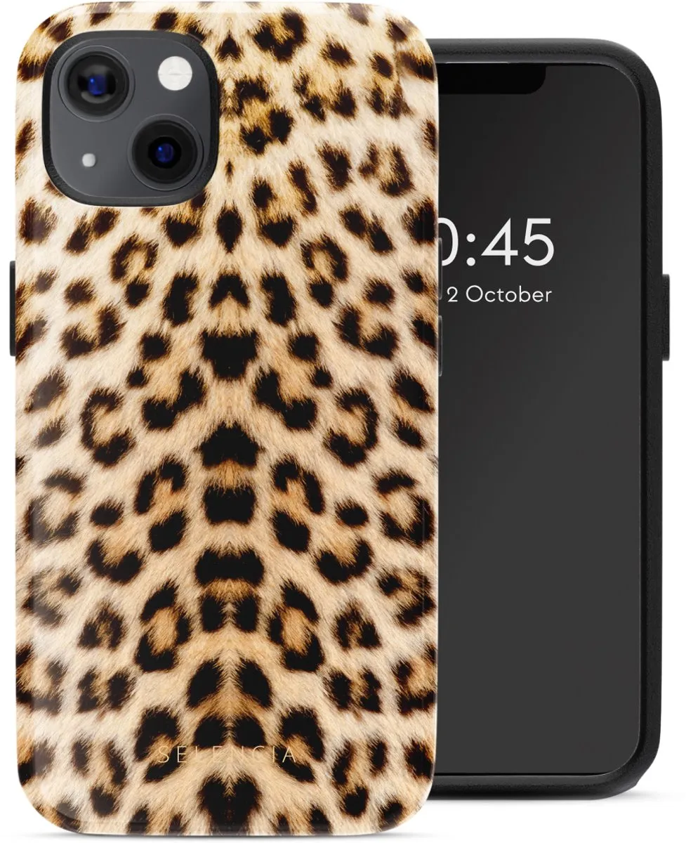 Selencia Hoesje iPhone 13 Wild Leo