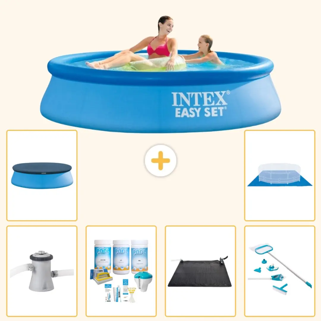 Intex Rond Opblaasbaar Easy Set Zwembad