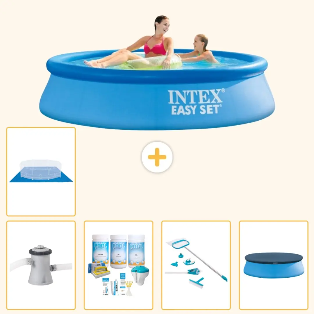 Intex Rond Opblaasbaar Easy Set Zwembad