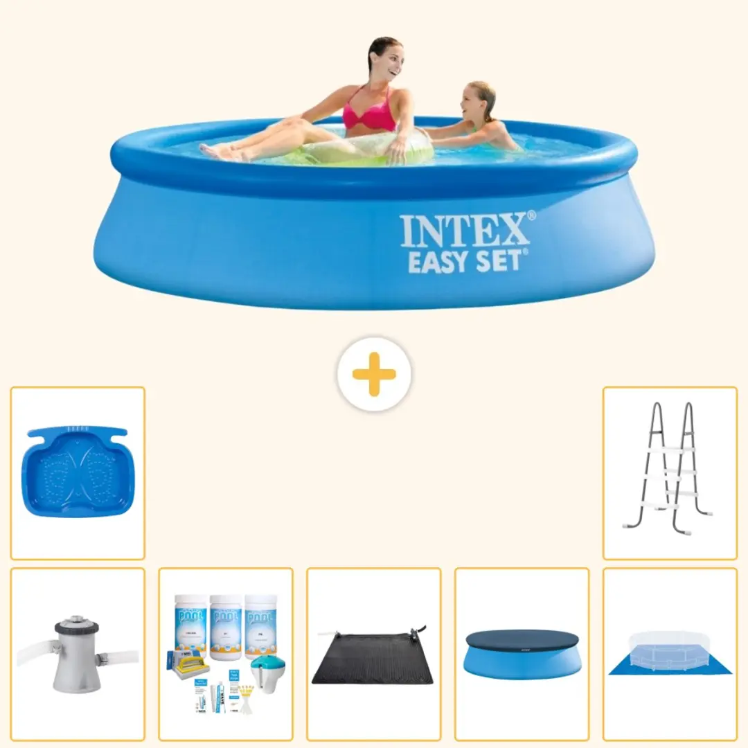 Intex Rond Opblaasbaar Easy Set Zwembad