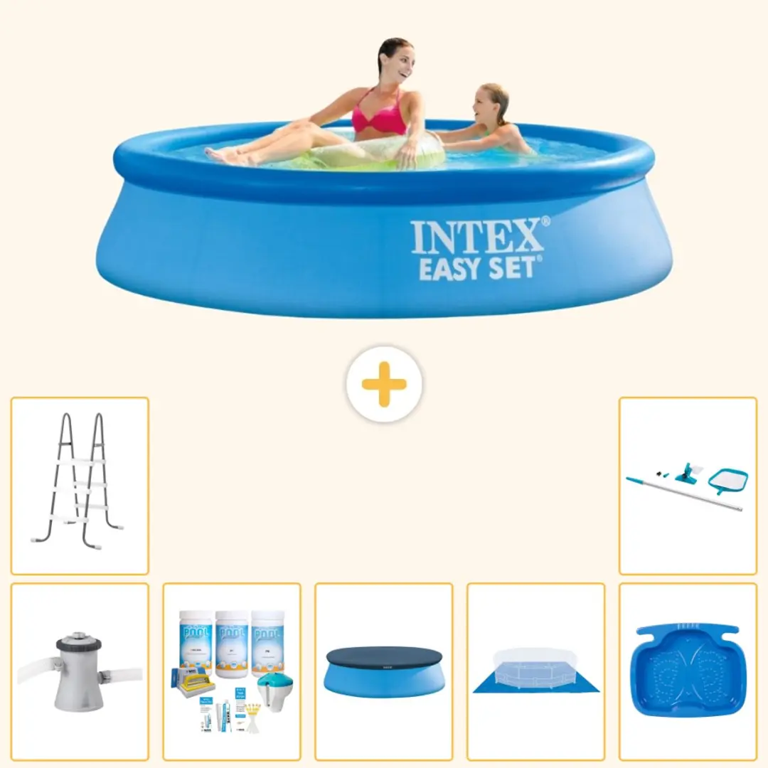 Intex Rond Opblaasbaar Easy Set Zwembad