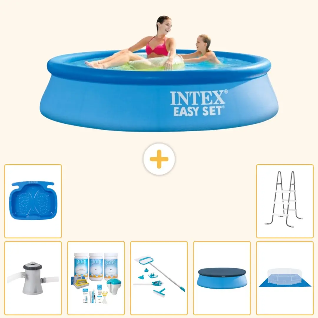Intex Rond Opblaasbaar Easy Set Zwembad