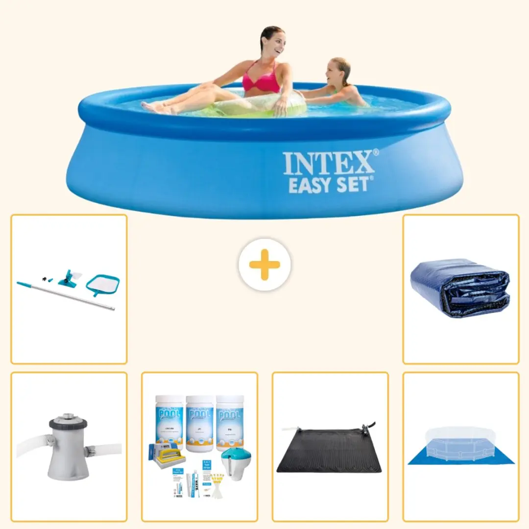 Intex Rond Opblaasbaar Easy Set Zwembad