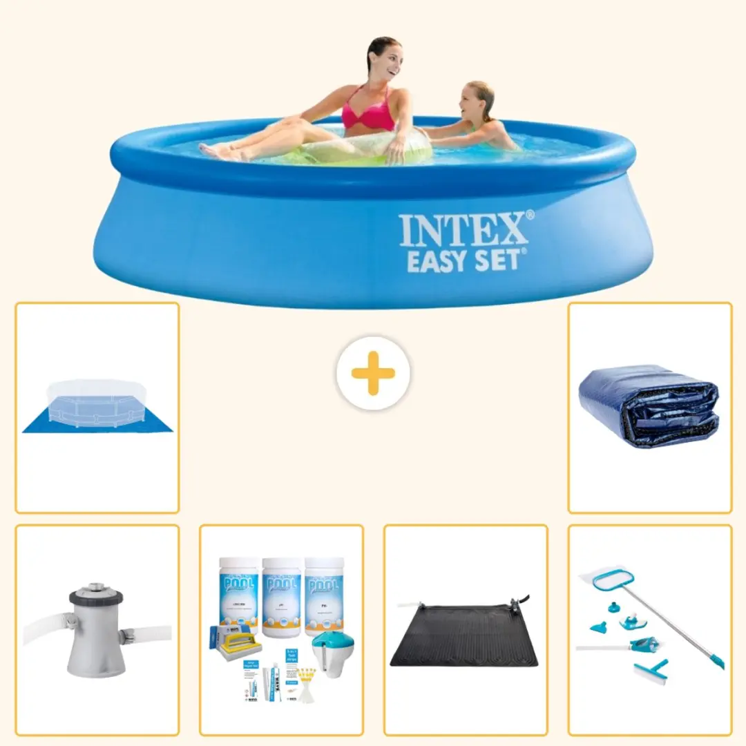 Intex Rond Opblaasbaar Easy Set Zwembad