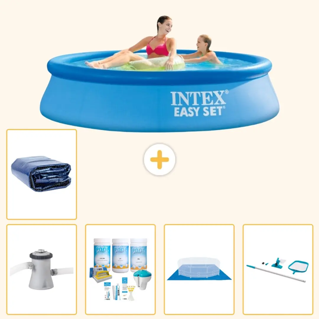 Intex Rond Opblaasbaar Easy Set Zwembad