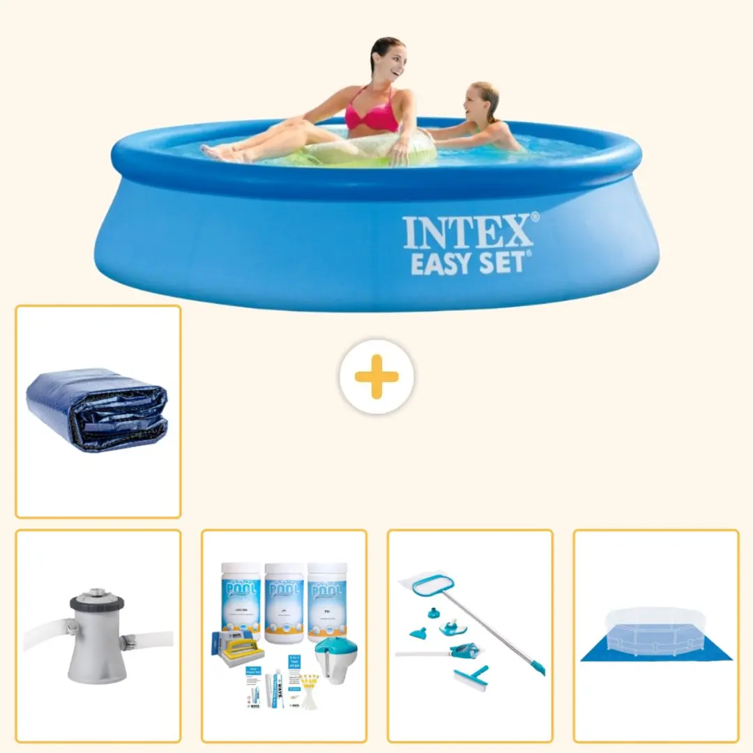Intex Rond Opblaasbaar Easy Set Zwembad