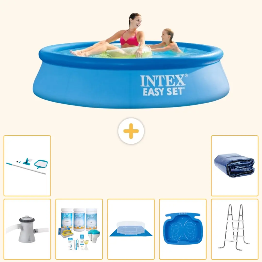 Intex Rond Opblaasbaar Easy Set Zwembad