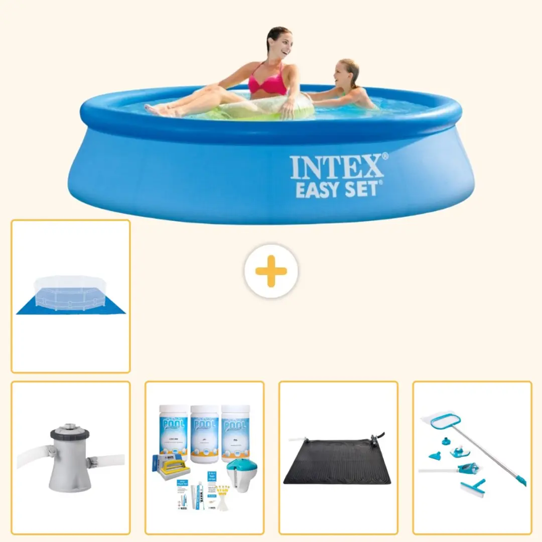 Intex Rond Opblaasbaar Easy Set Zwembad