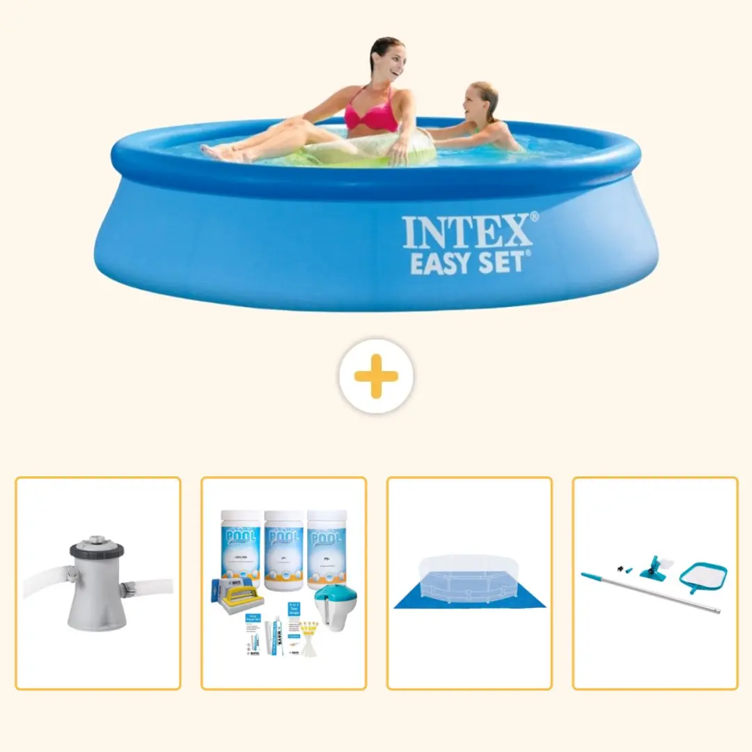Intex Rond Opblaasbaar Easy Set Zwembad