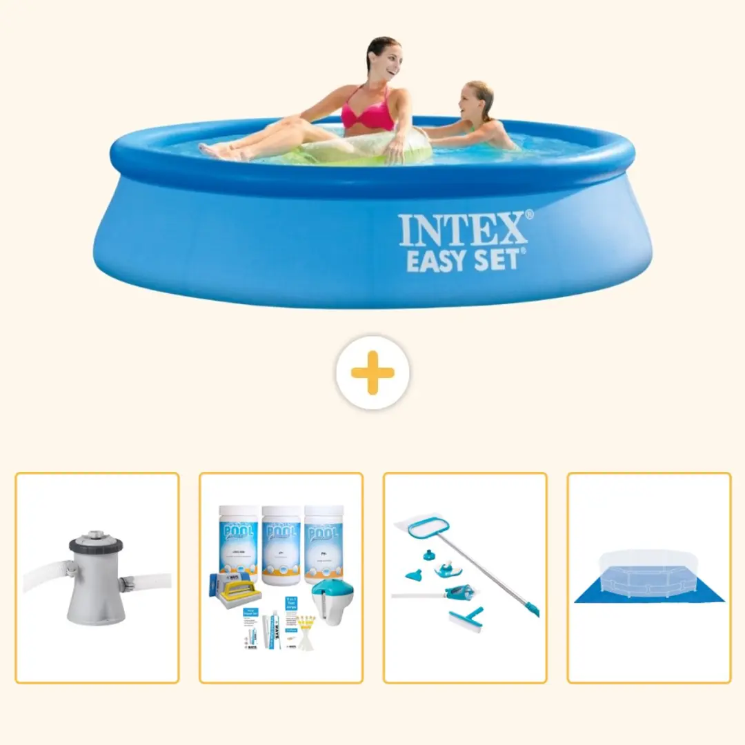 Intex Rond Opblaasbaar Easy Set Zwembad
