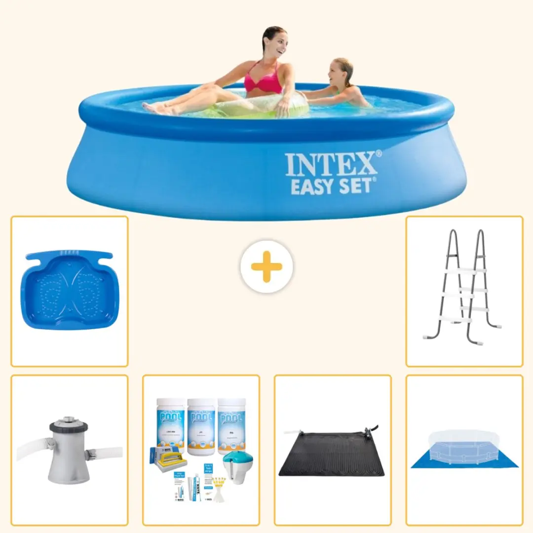 Intex Rond Opblaasbaar Easy Set Zwembad