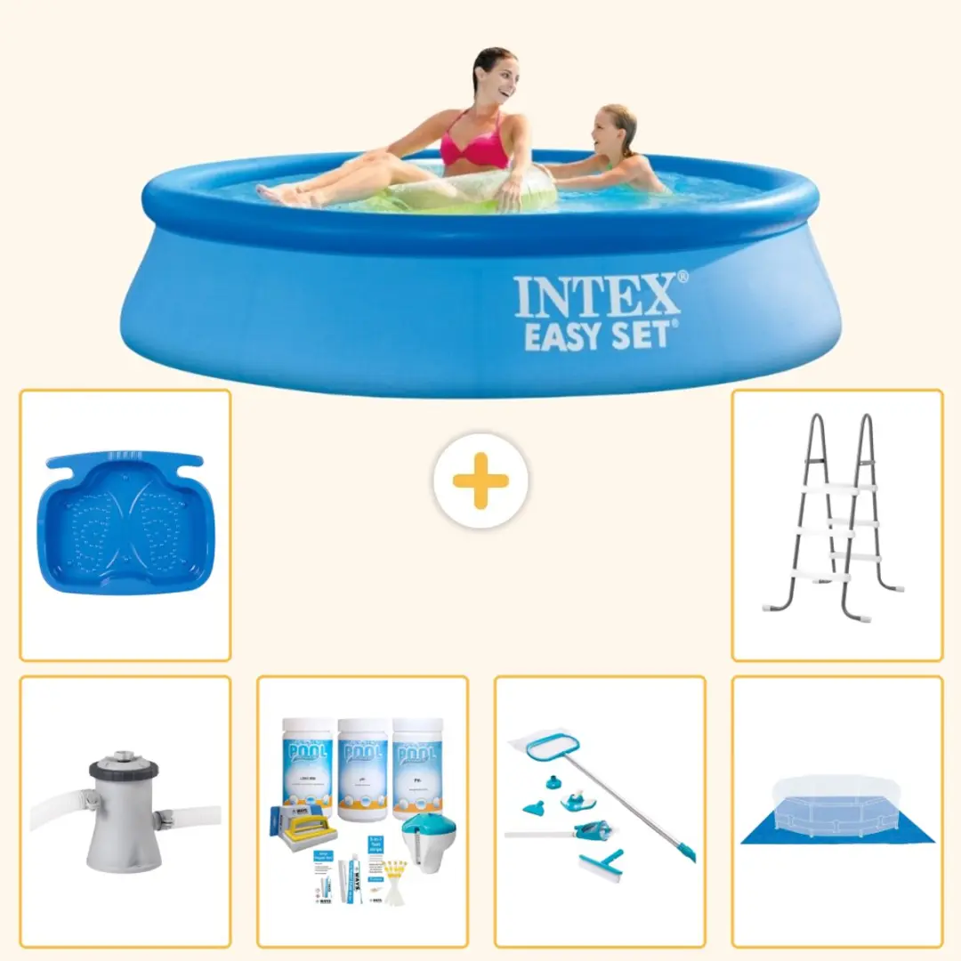Intex Rond Opblaasbaar Easy Set Zwembad
