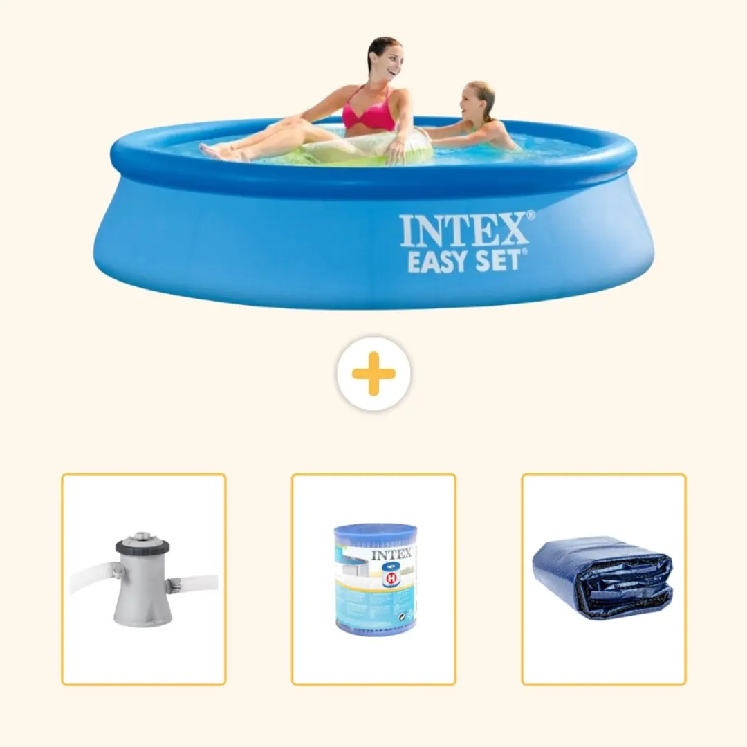Intex Rond Opblaasbaar Easy Set Zwembad
