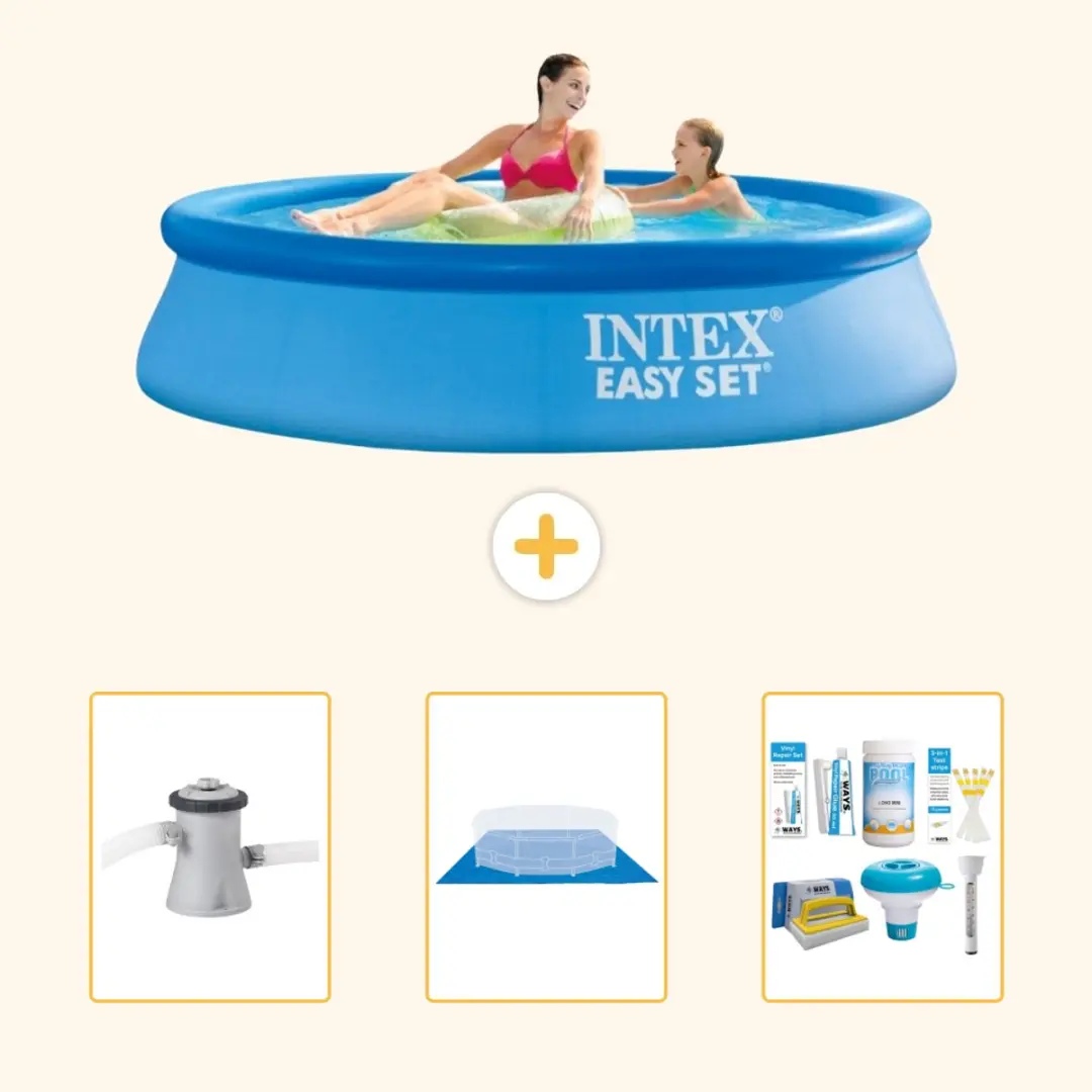 Intex Rond Opblaasbaar Easy Set Zwembad