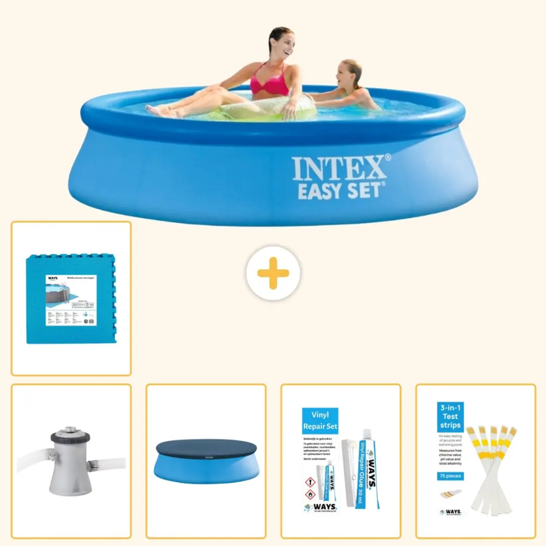 Intex Rond Opblaasbaar Easy Set Zwembad
