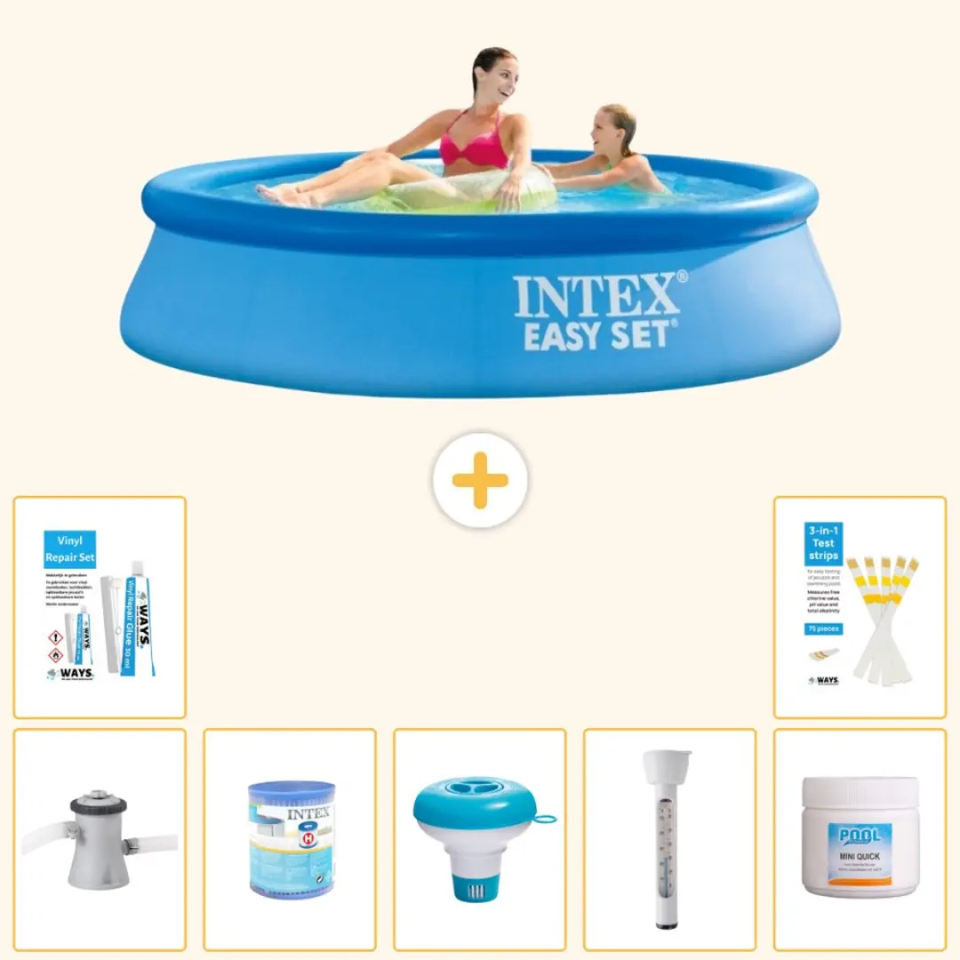 Intex Rond Opblaasbaar Easy Set Zwembad