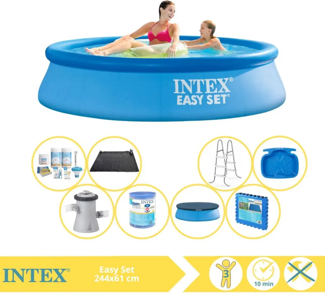 Intex Rond Opblaasbaar Easy Set Zwembad