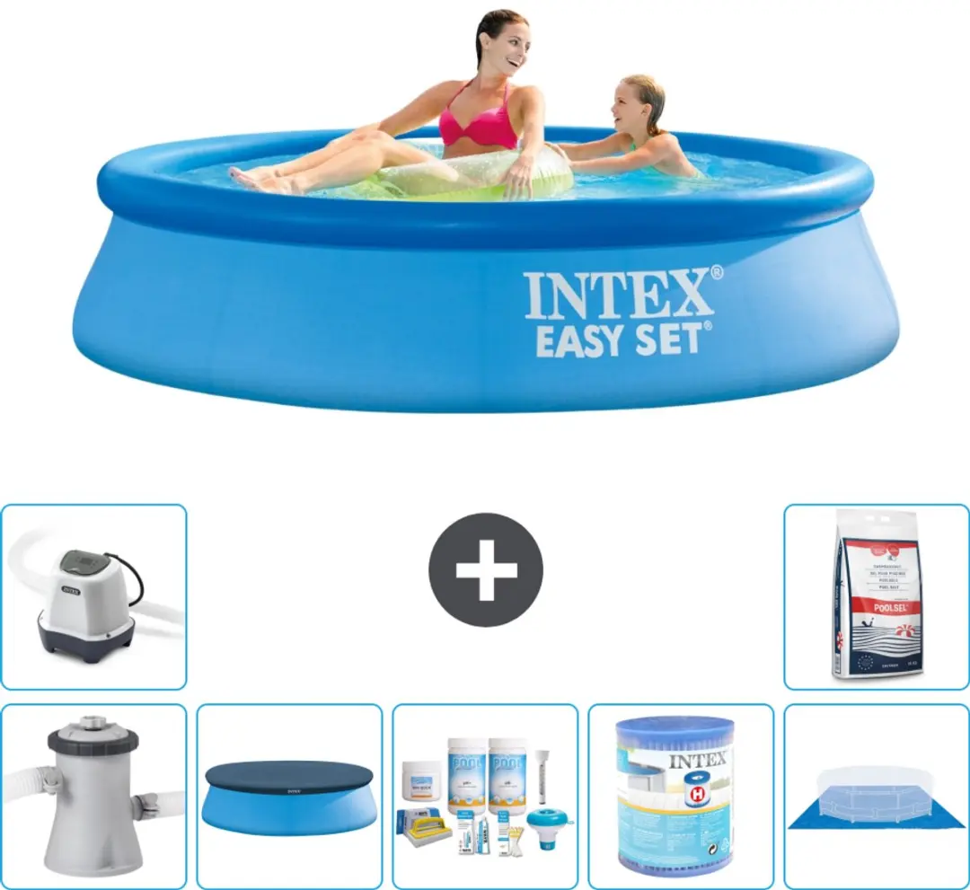 Intex Rond Opblaasbaar Easy Set Zwembad