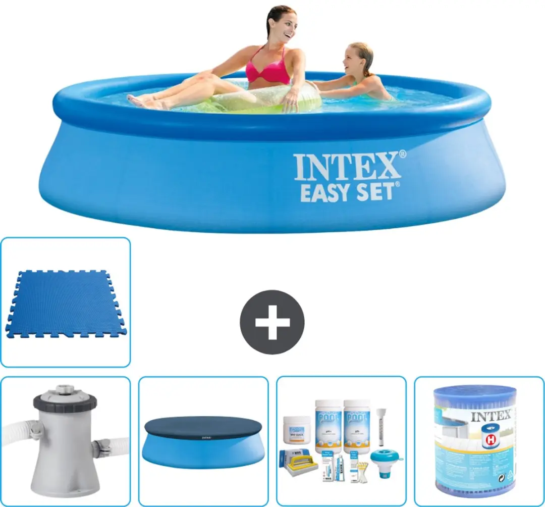Intex Rond Opblaasbaar Easy Set Zwembad