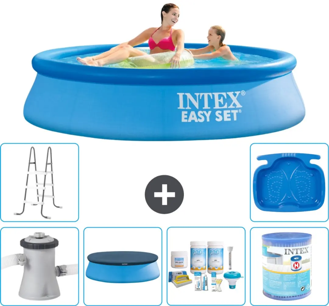 Intex Rond Opblaasbaar Easy Set Zwembad
