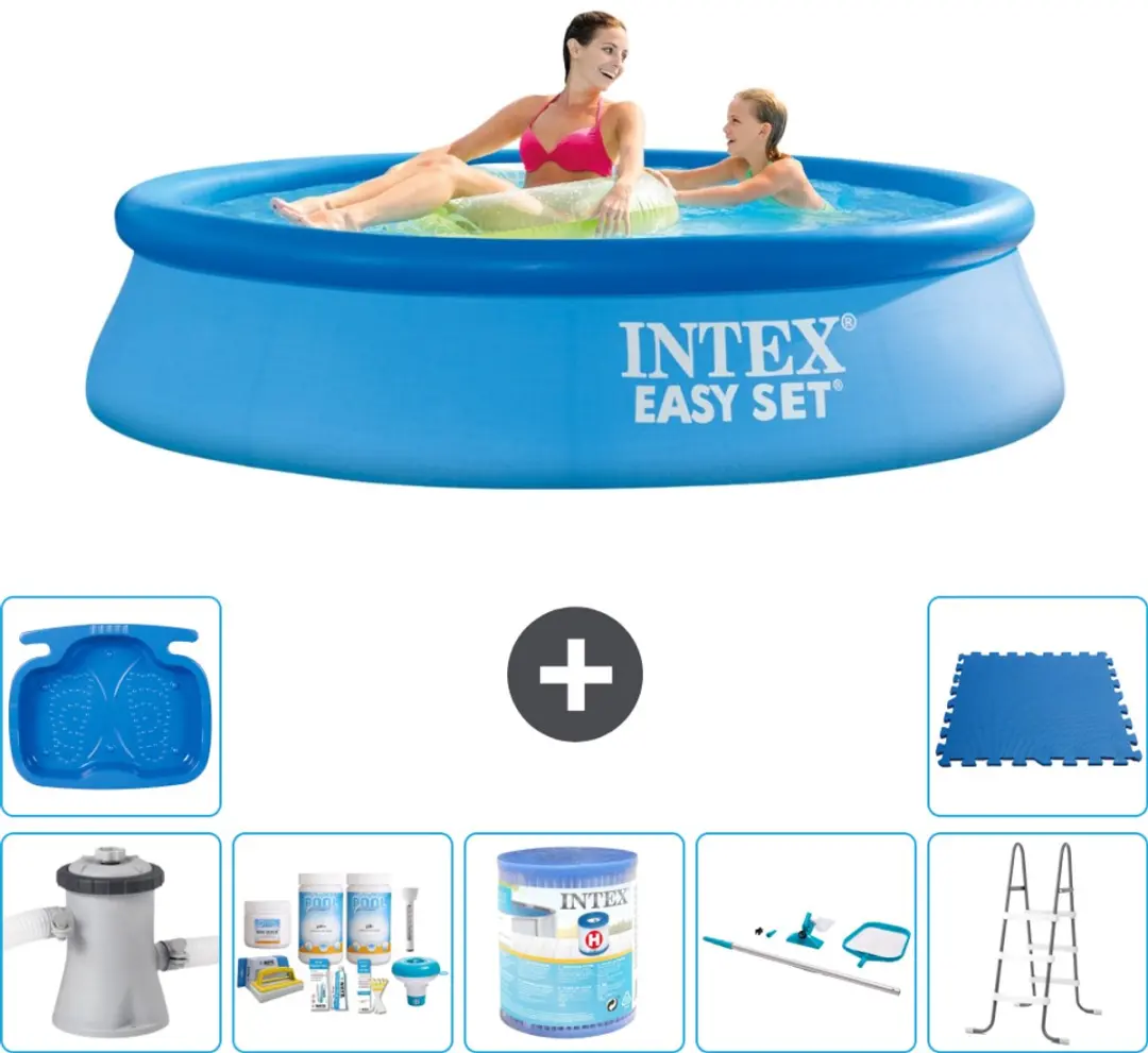 Intex Rond Opblaasbaar Easy Set Zwembad