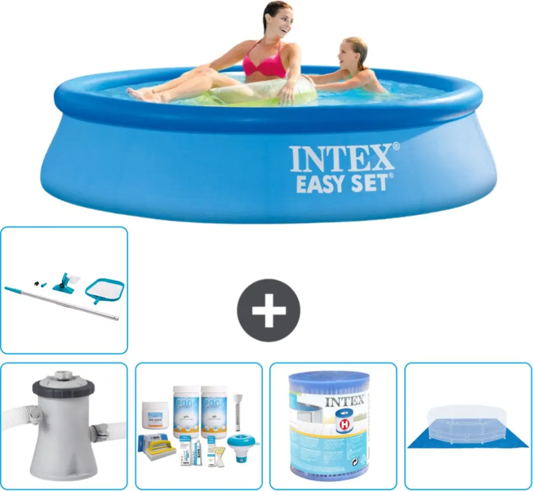 Intex Rond Opblaasbaar Easy Set Zwembad