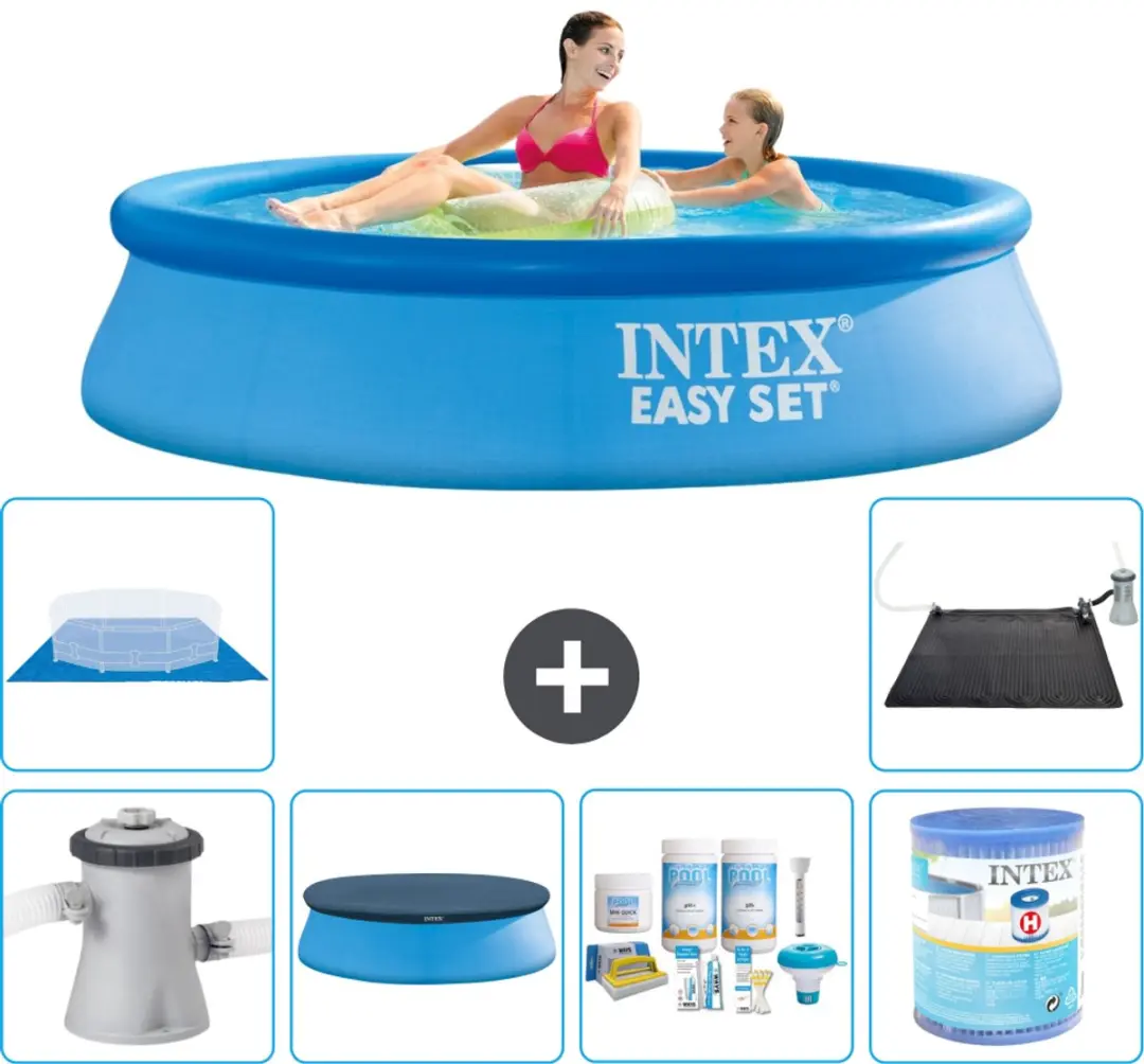 Intex Rond Opblaasbaar Easy Set Zwembad