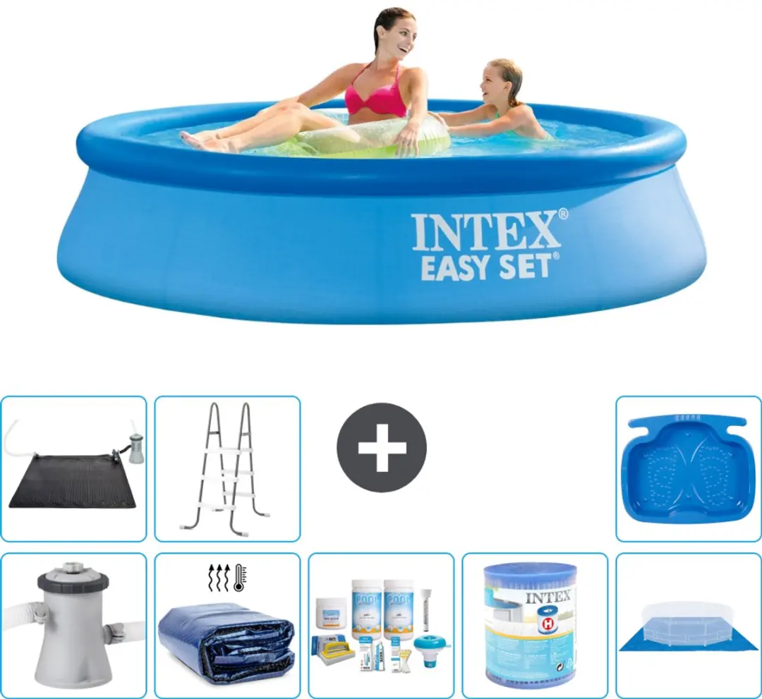 Intex Rond Opblaasbaar Easy Set Zwembad