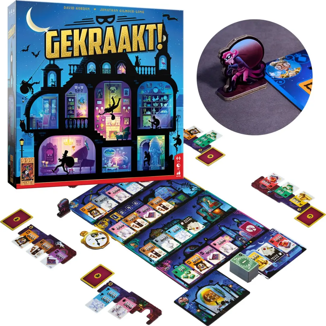 999 Games Gekraakt! Bordspel 999-GKT01 - 2-5 Spelers